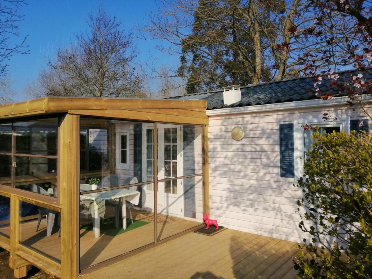 Camping Paradis Le Moulin Des Oies Belz Exterior foto