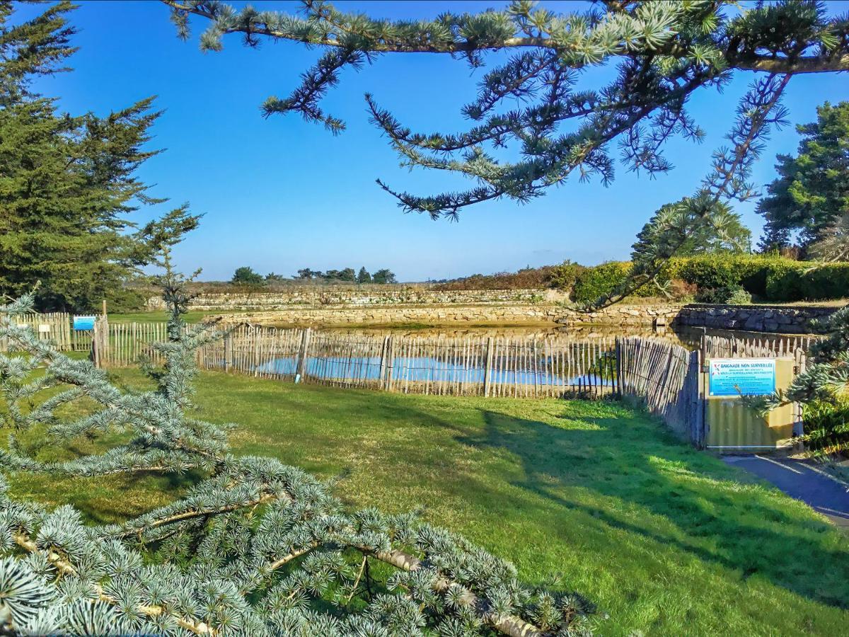 Camping Paradis Le Moulin Des Oies Belz Exterior foto