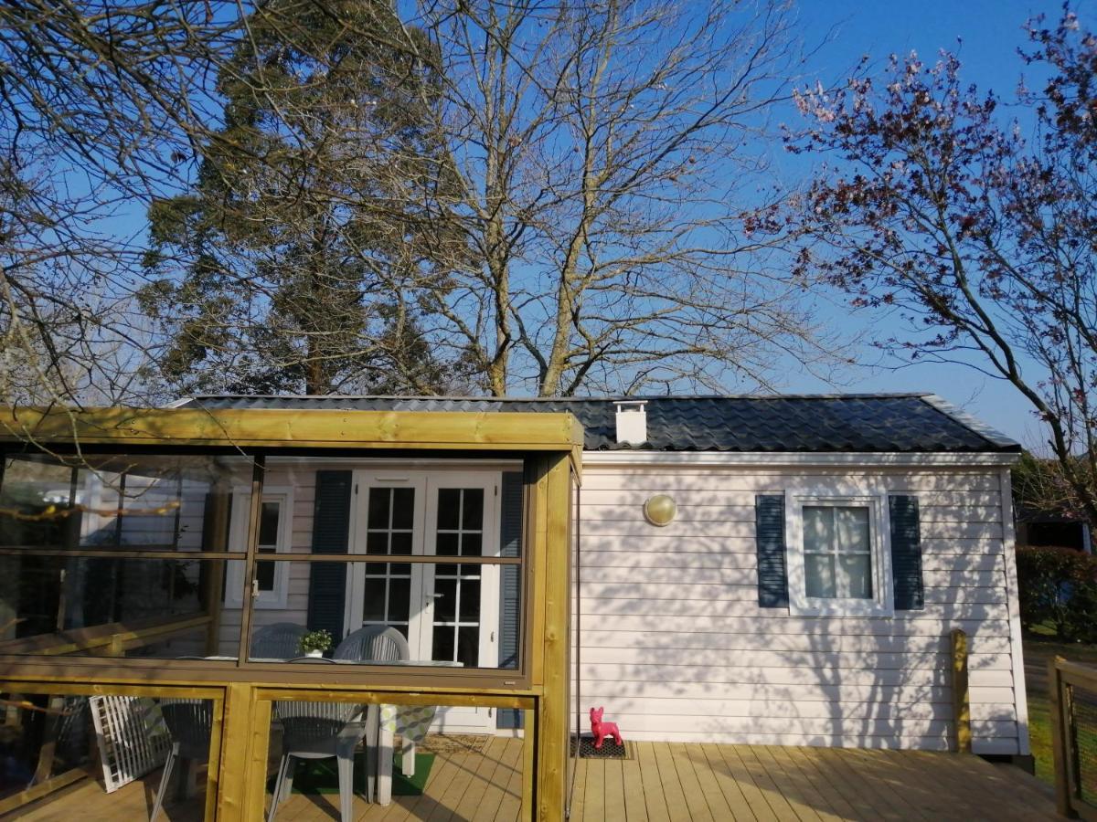 Camping Paradis Le Moulin Des Oies Belz Exterior foto