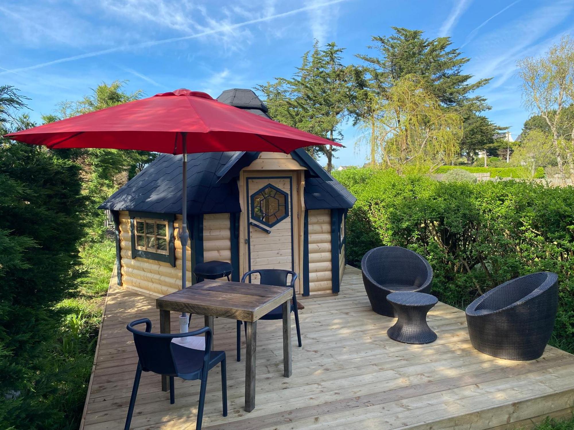 Camping Paradis Le Moulin Des Oies Belz Exterior foto